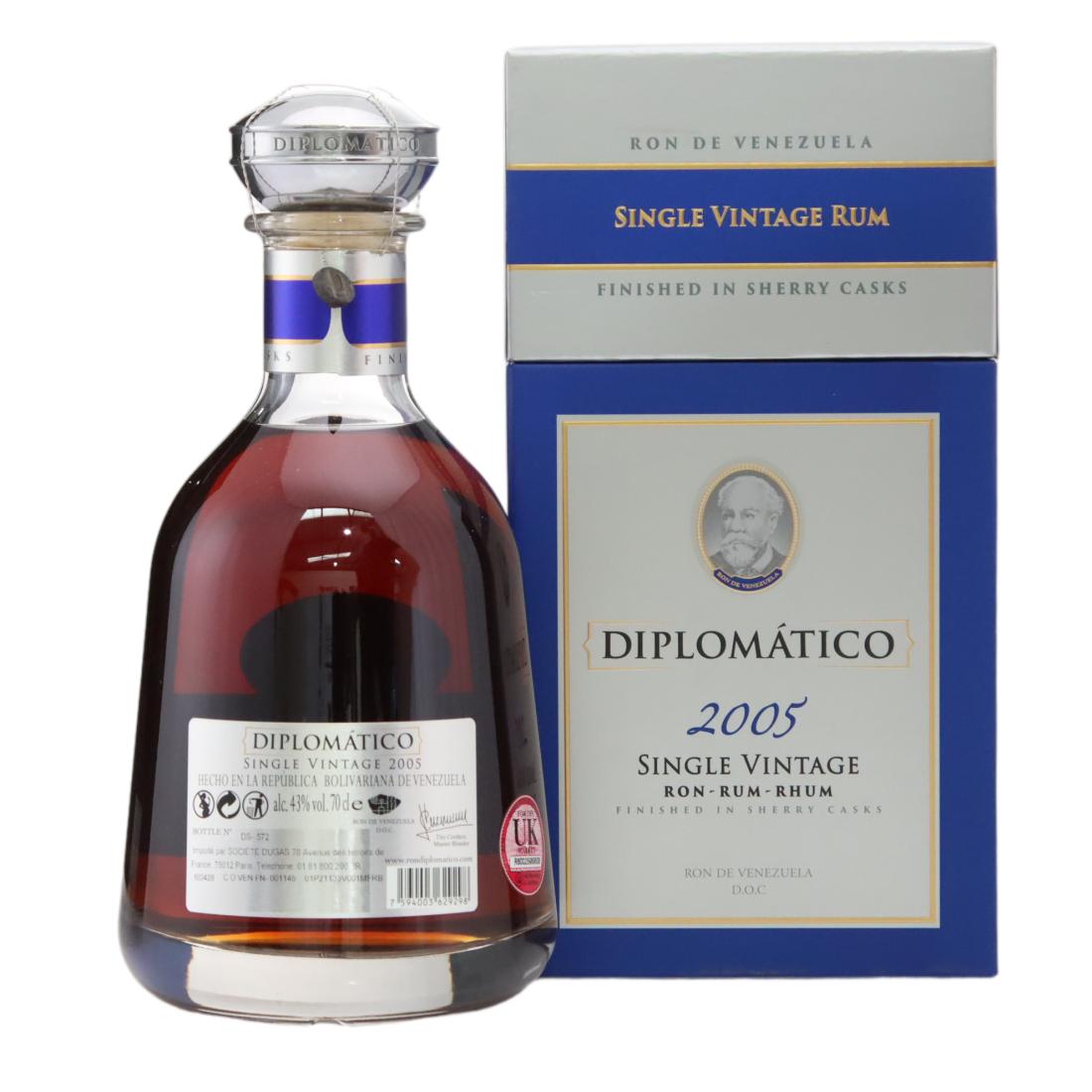 Diplomático 2005 Single Vintage