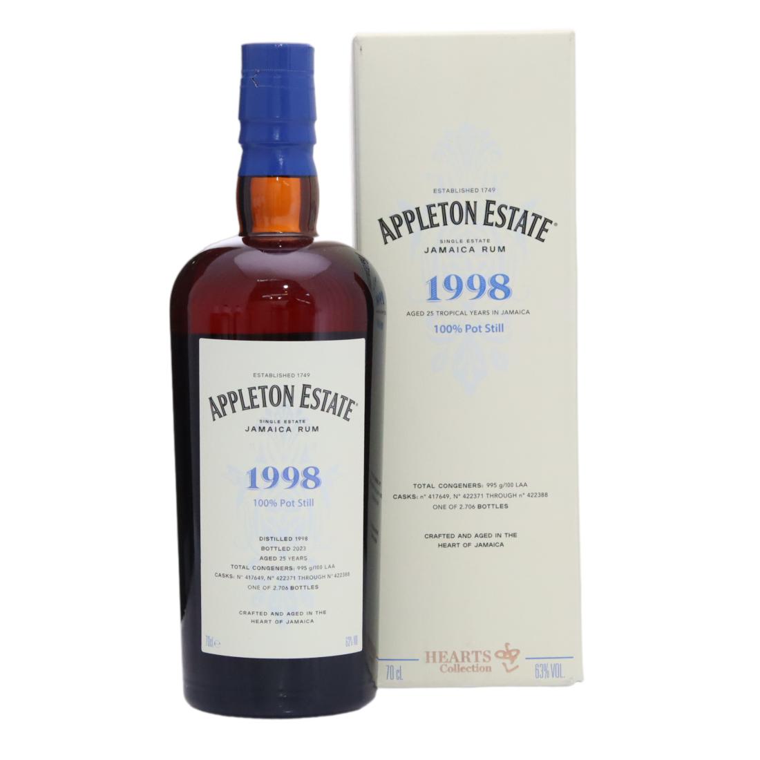 Appleton Estate 1998 Hearts Collection 25 Year Old