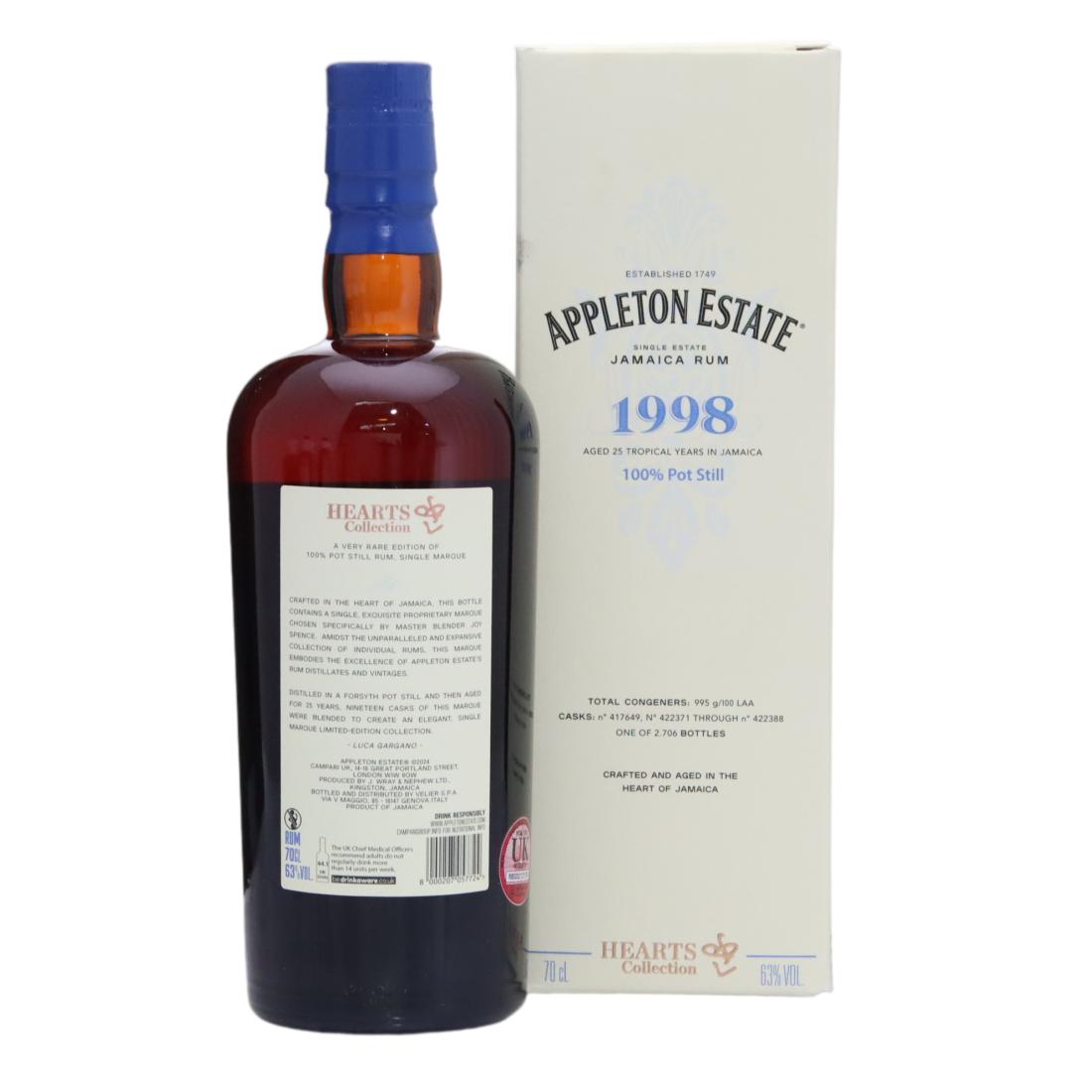 Appleton Estate 1998 Hearts Collection 25 Year Old