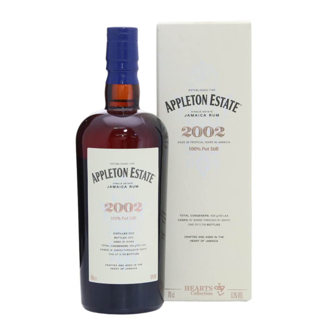 Appleton Estate 2002 Hearts Collection 20 Year Old