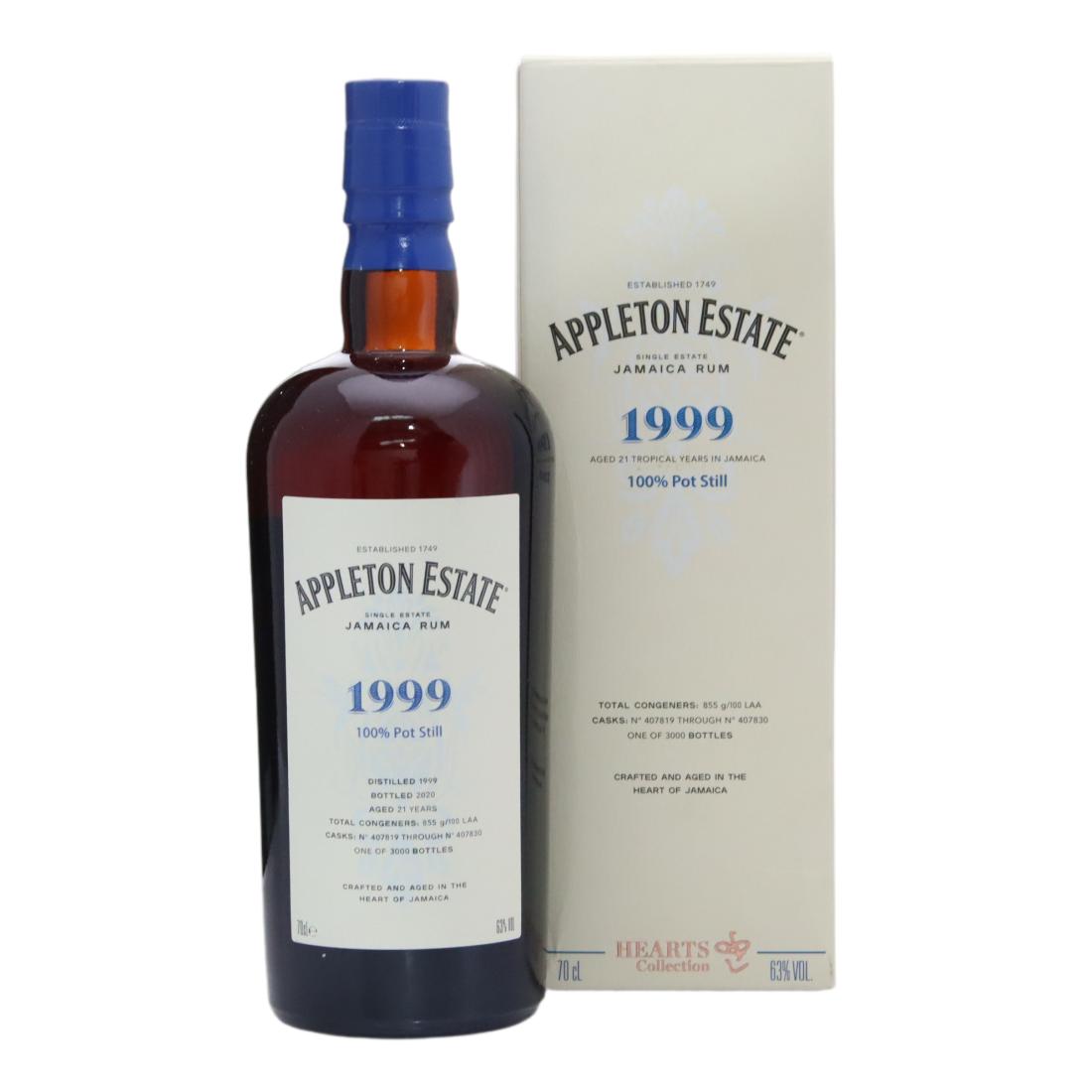 Appleton Estate 1999 Hearts Collection 21 Year Old