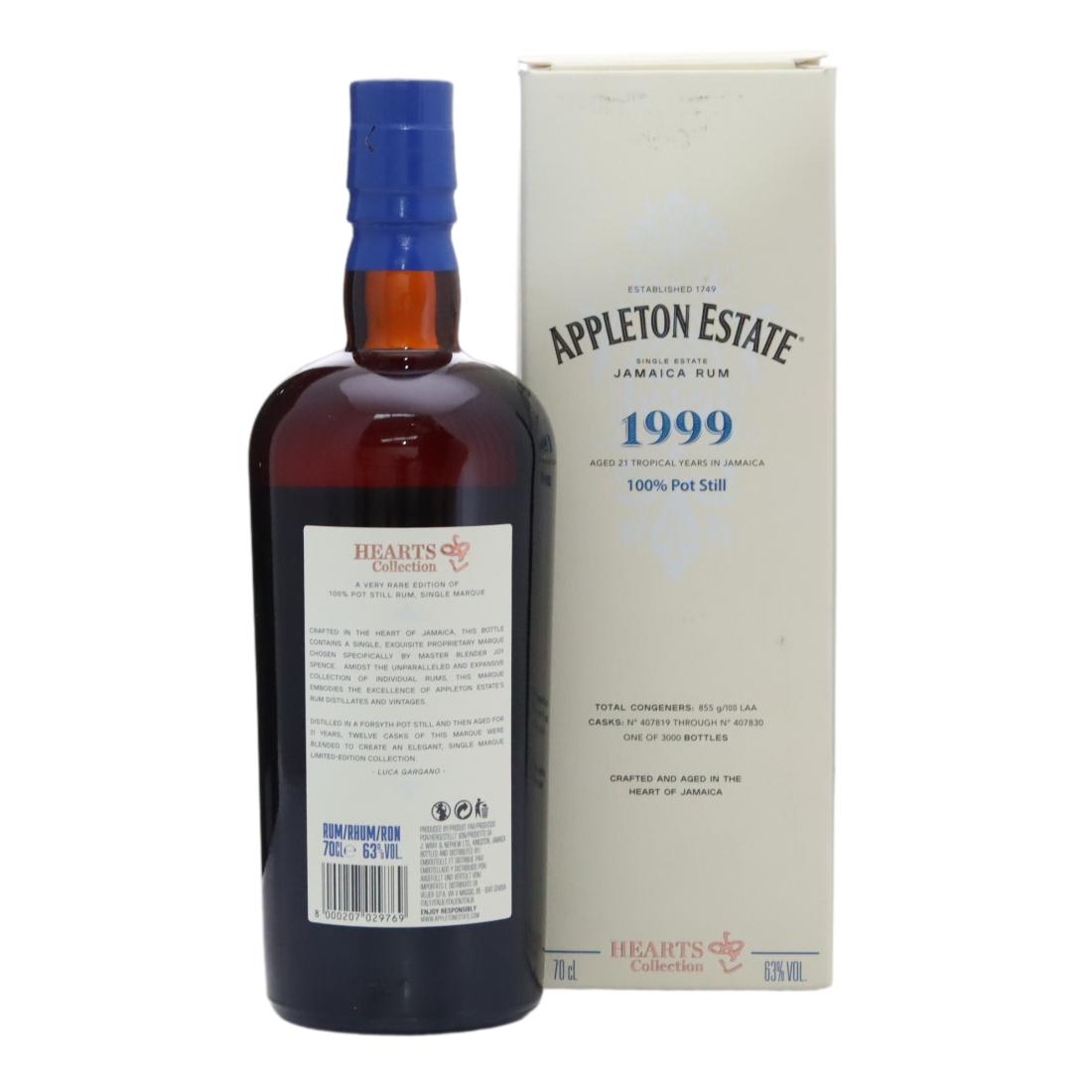 Appleton Estate 1999 Hearts Collection 21 Year Old