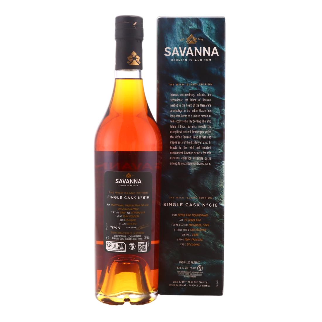 Savanna 2009 The Wild Island Edition 15 Year Old Rhum Taditionnel