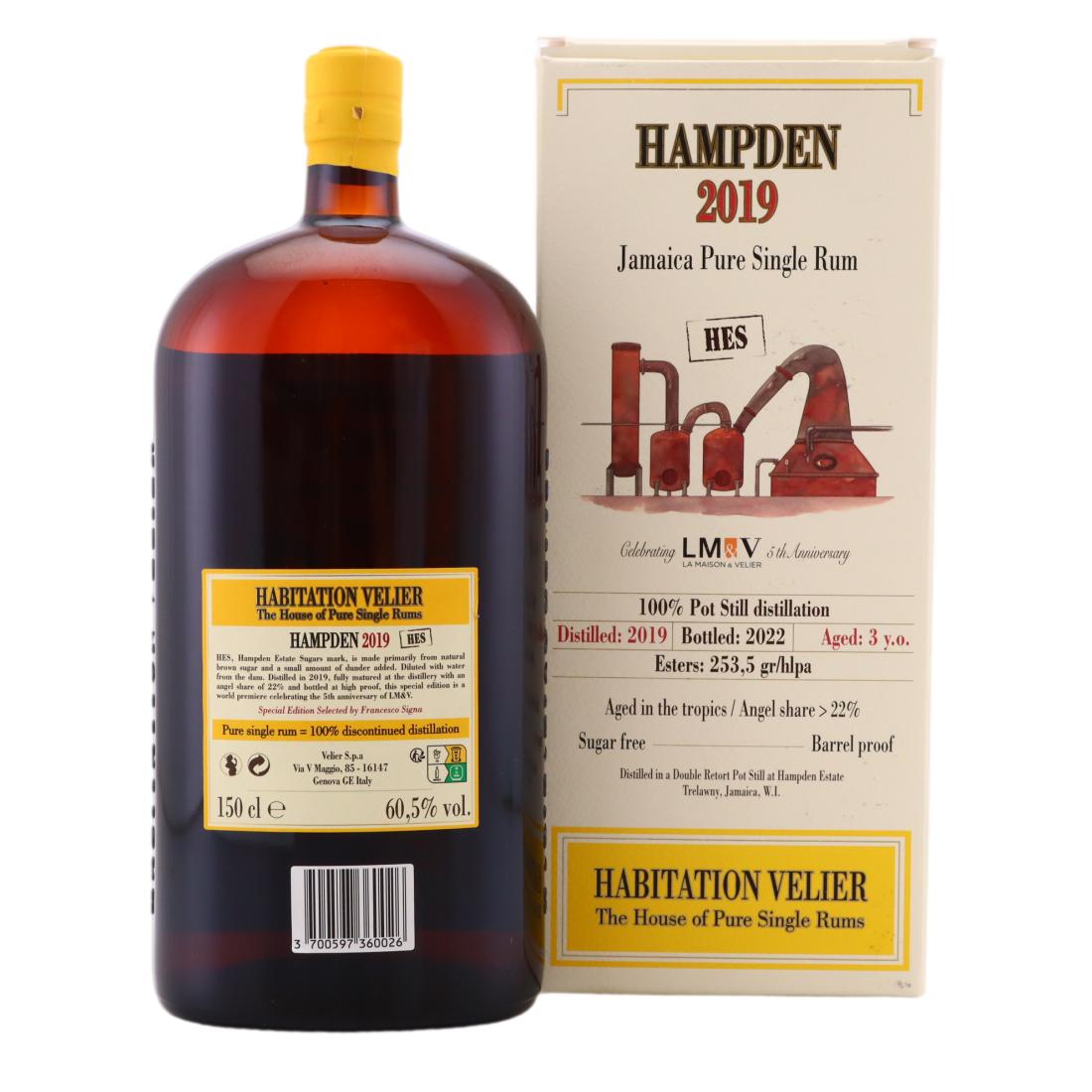 Hampden HES 2019 Habitation Velier 3 Year Old 1.5-Litre