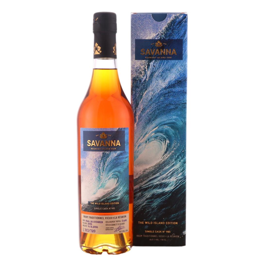 Savanna 2006 The Wild Island Edition 13 Year Old Rhum Traditionnel - 150th Anniversary