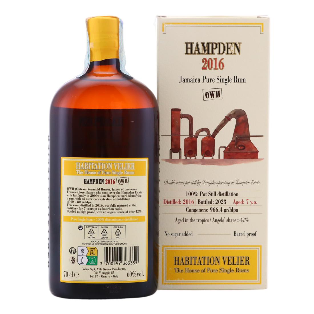 Hampden OWH 2016 Habitation Velier 7 Year Old