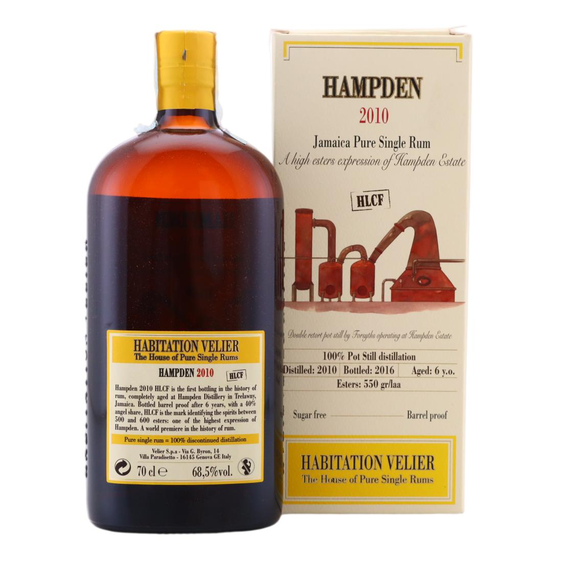 Hampden HLCF 2010 Habitation Velier 6 Year Old