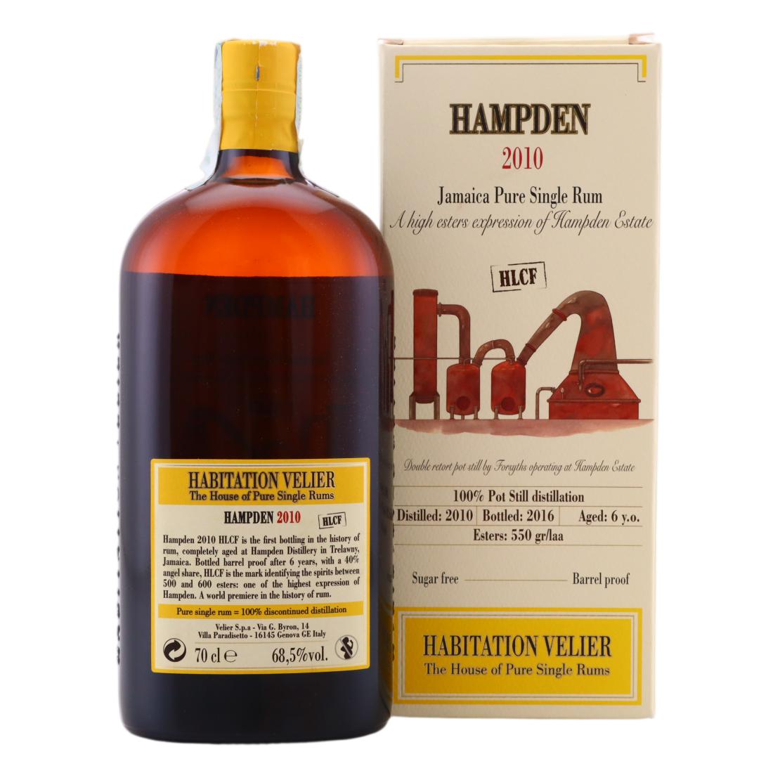 Hampden HLCF 2010 Habitation Velier 6 Year Old