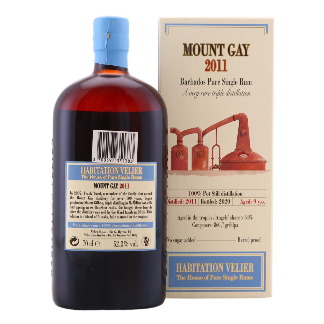 Mount Gay 2011 Habitation Velier 9 Year Old