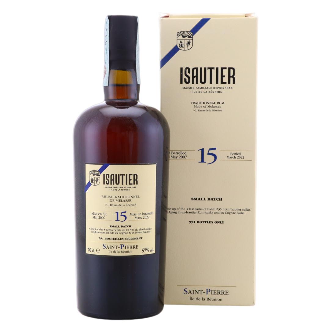 Isautier 2007 Small Batch 15 Year Old Lot #36