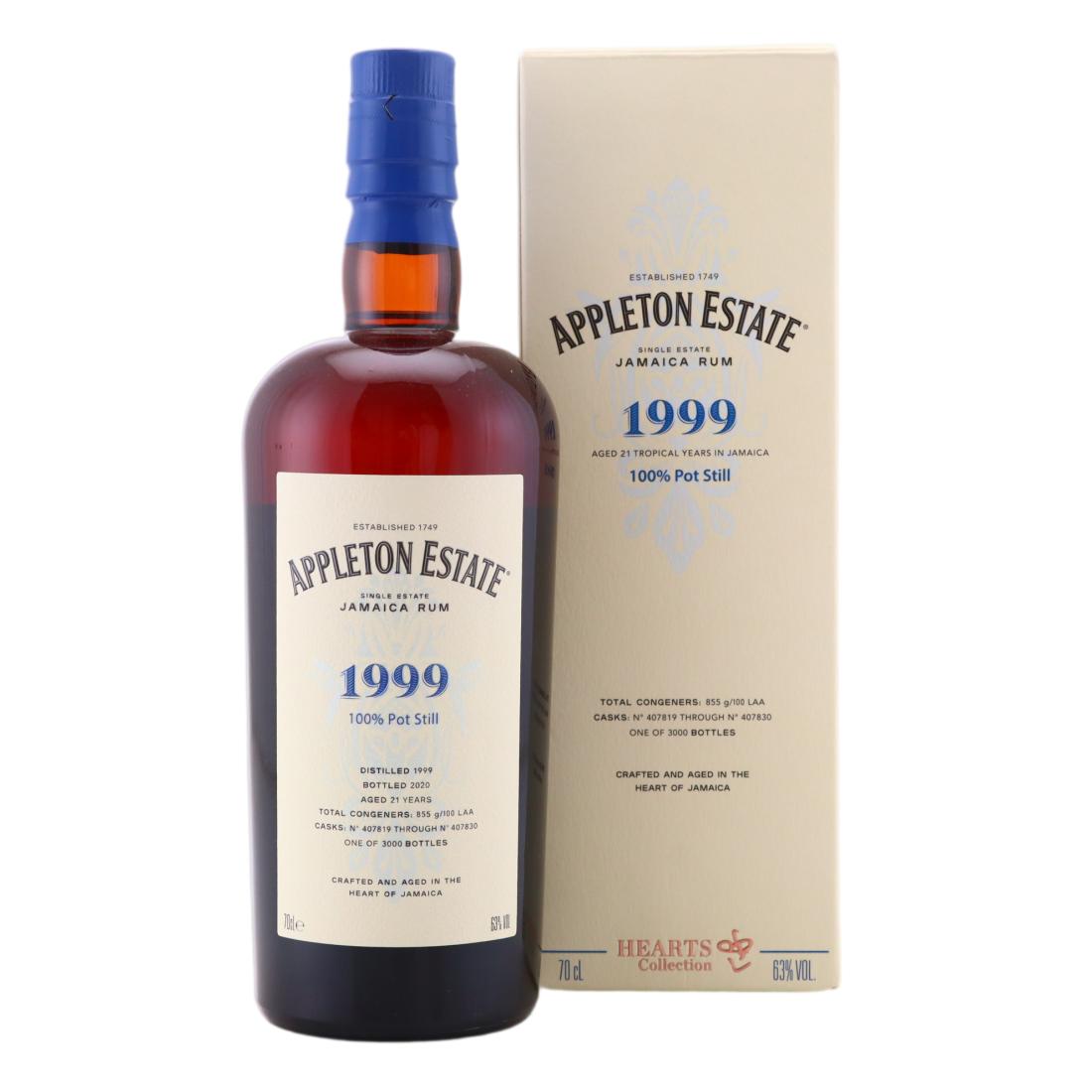 Appleton Estate 1999 Hearts Collection 21 Year Old