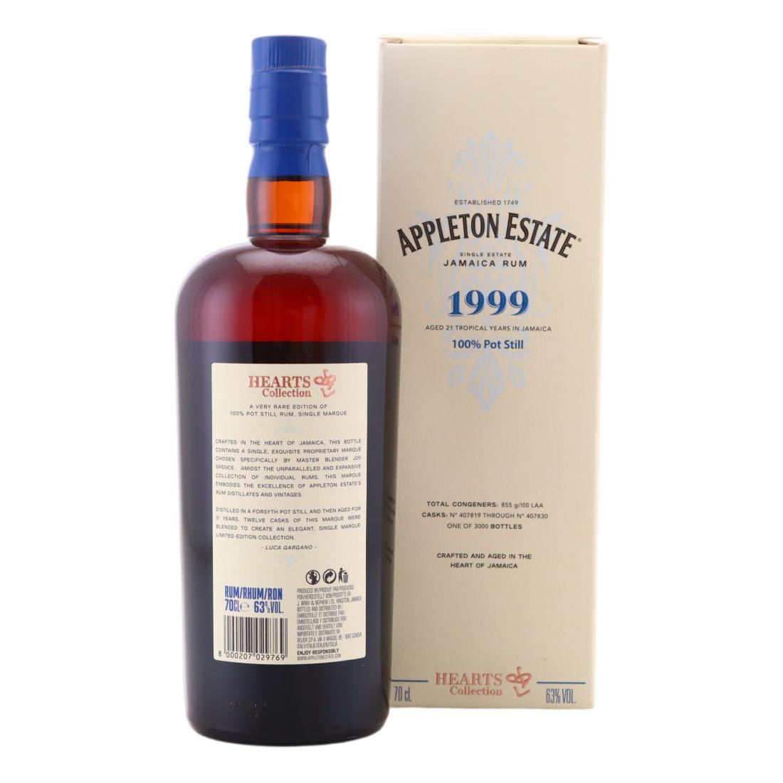 Appleton Estate 1999 Hearts Collection 21 Year Old