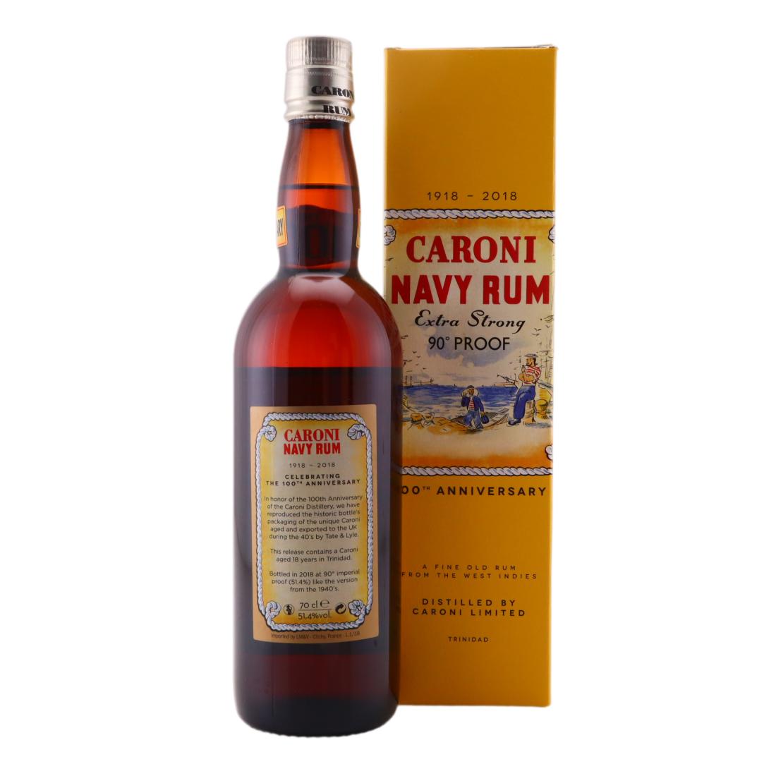 Caroni Navy Rum Extra Strong - Celebrating the 100th Anniversary