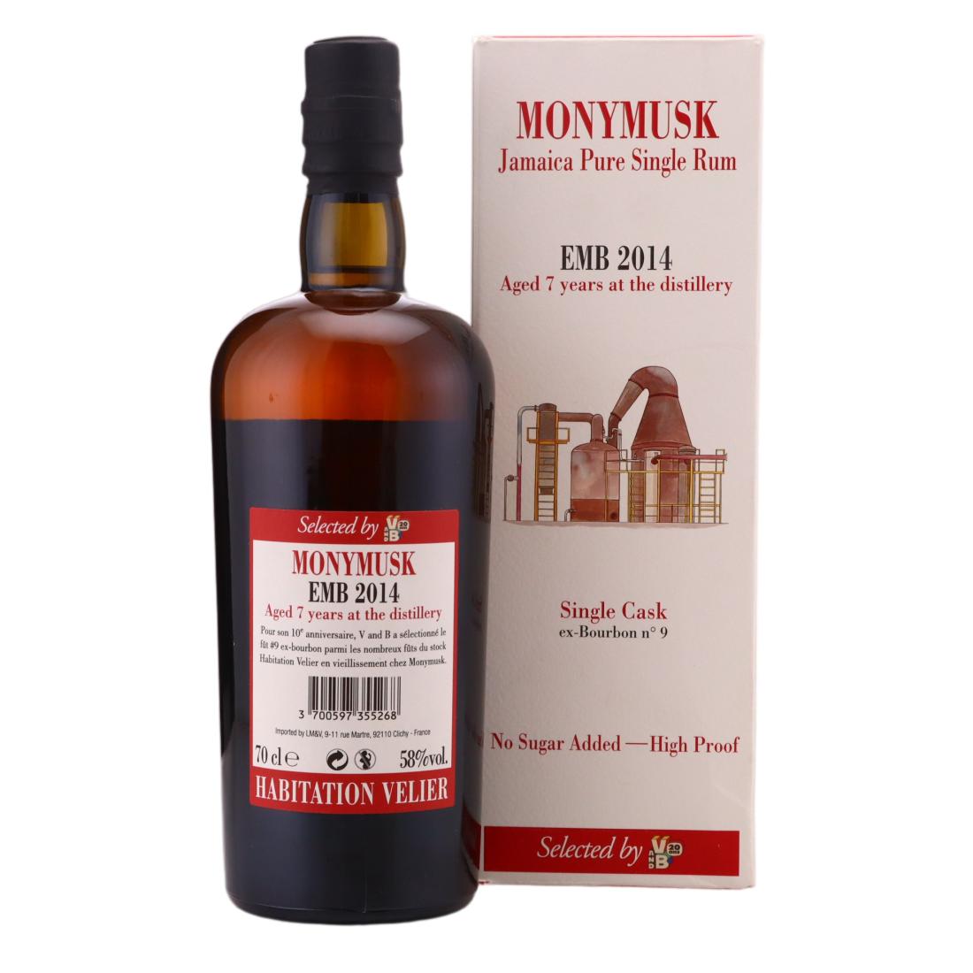 Monymusk EMB 2014 Habitation Velier 7 Year Old