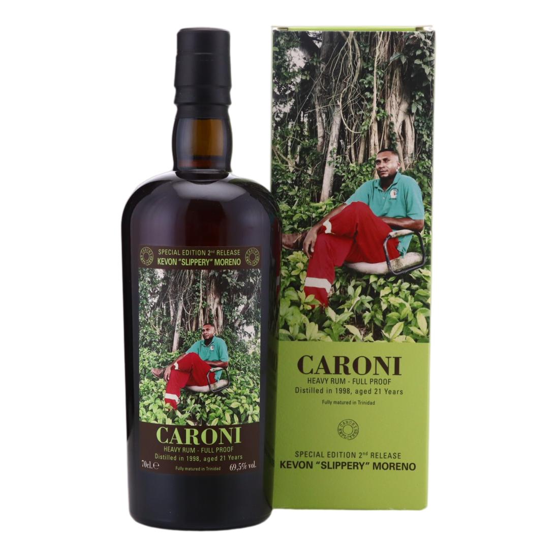 Caroni 1998 Full Proof 21 Year Old Heavy - Kevon 'Slippery' Moreno