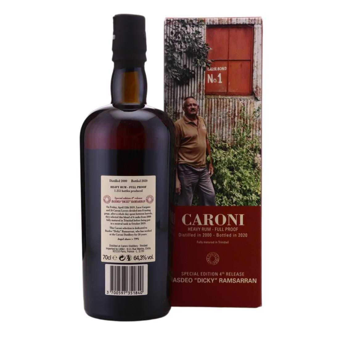 Caroni 2000 Full Proof Heavy - Basdeo 'Dicky' Ramsarran