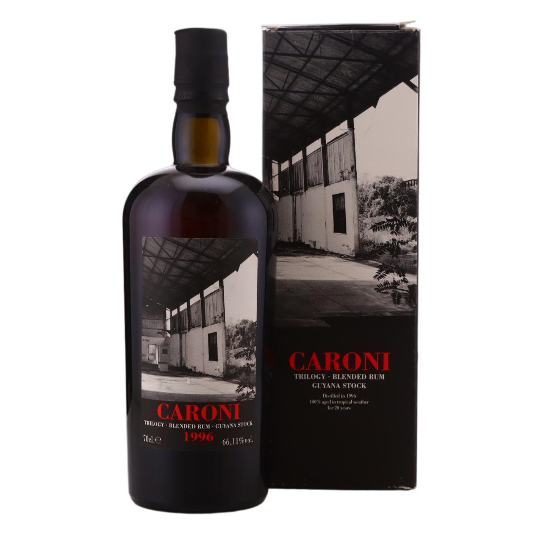 Caroni 1996 Trilogy 20 Year Blended Rum - Guyana Stock
