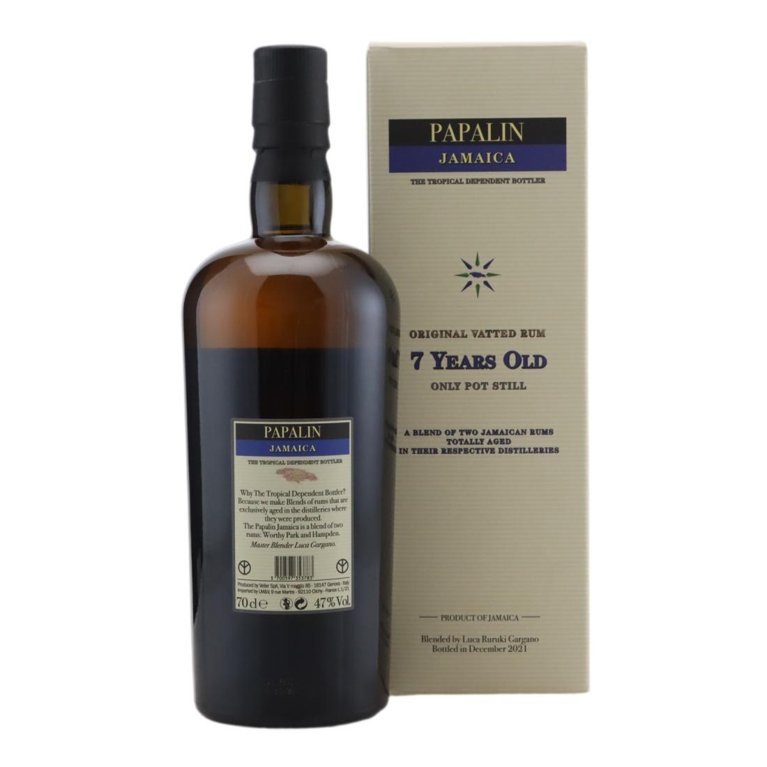 Papalin Jamaica 7 Year Old Original Vatted Rum