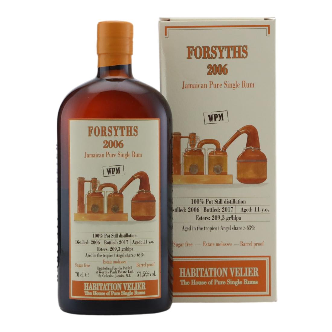 Forsyths WPM 2006 Habitation Velier 11 Year Old