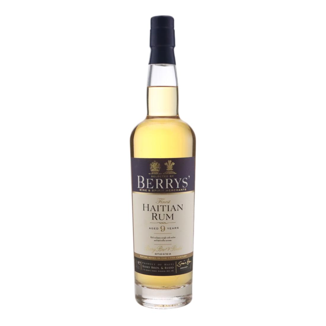 Berrys' 9 Year Old Haitian Rum