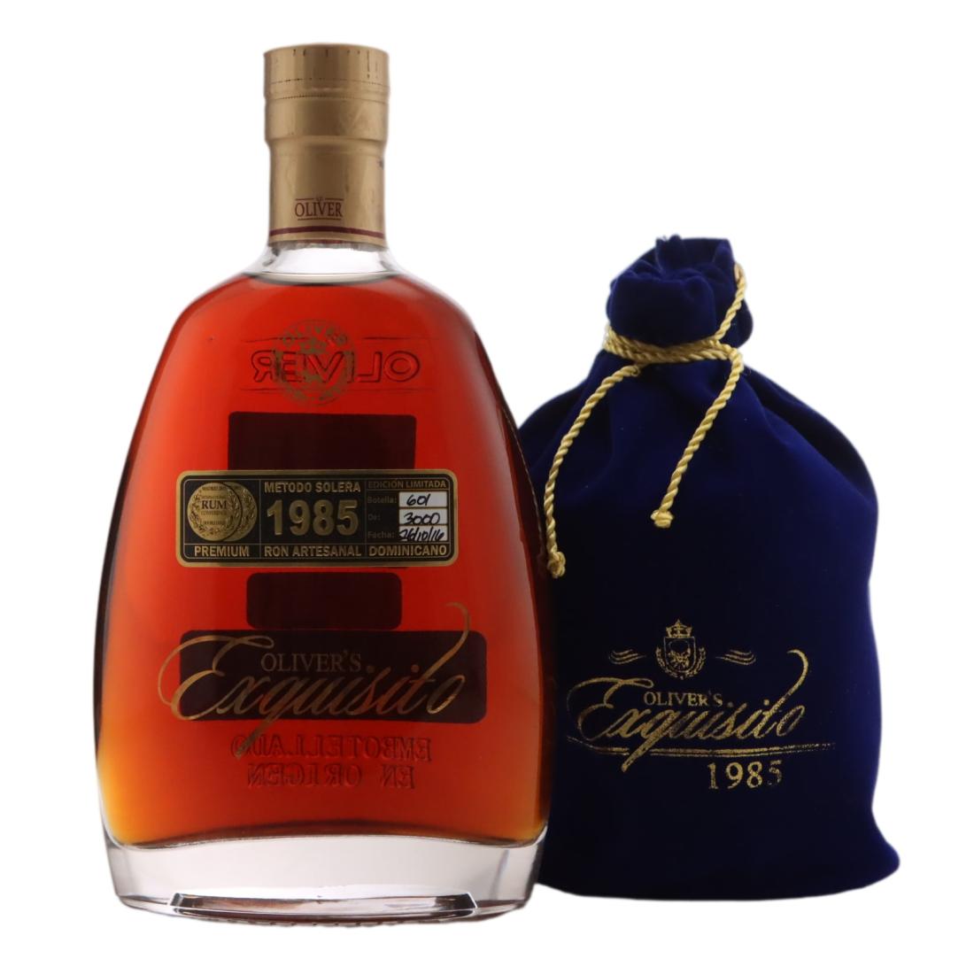 Oliver's Exquisito 1985 Solera Rum