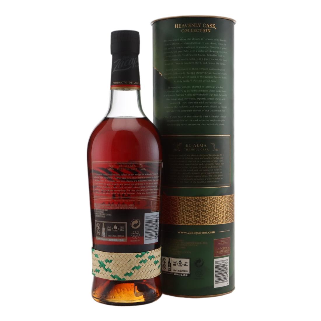 Ron Zacapa Centenario Sistema Solera 23 Heavenly Cask Collection - El Alma