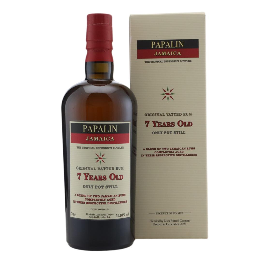 Papalin Jamaica 7 Year Old Original Vatted Rum