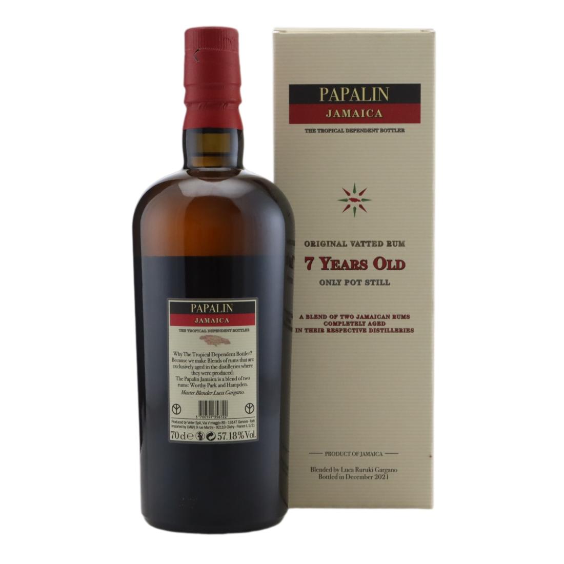 Papalin Jamaica 7 Year Old Original Vatted Rum