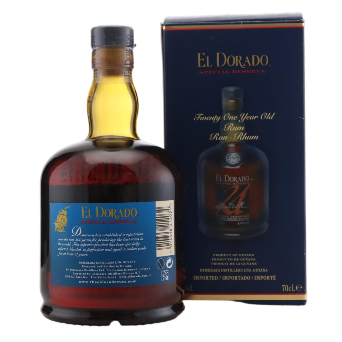 El Dorado Special Reserve 21 Year Old
