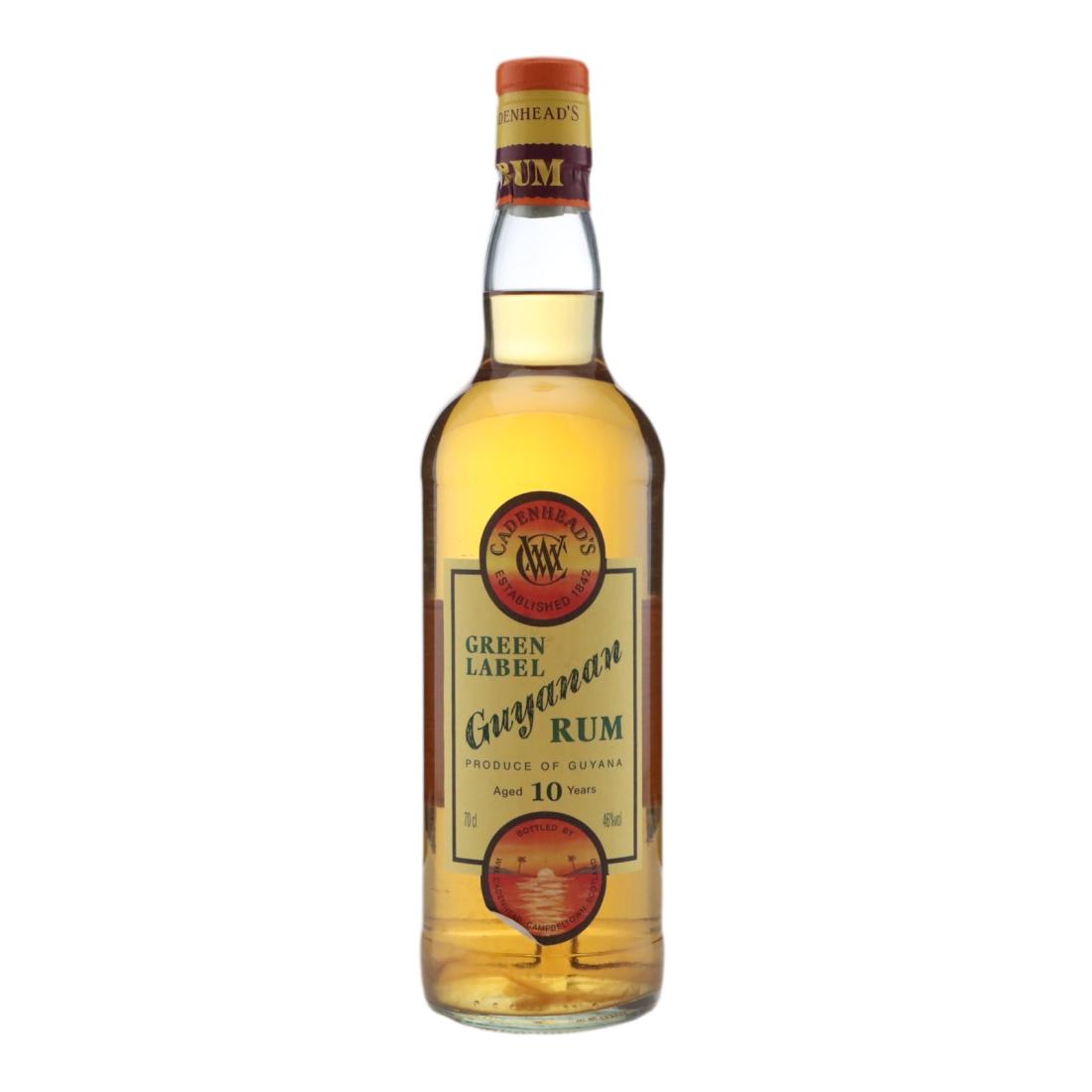 Cadenhead's Green Label 10 Year Old Guyana Rum