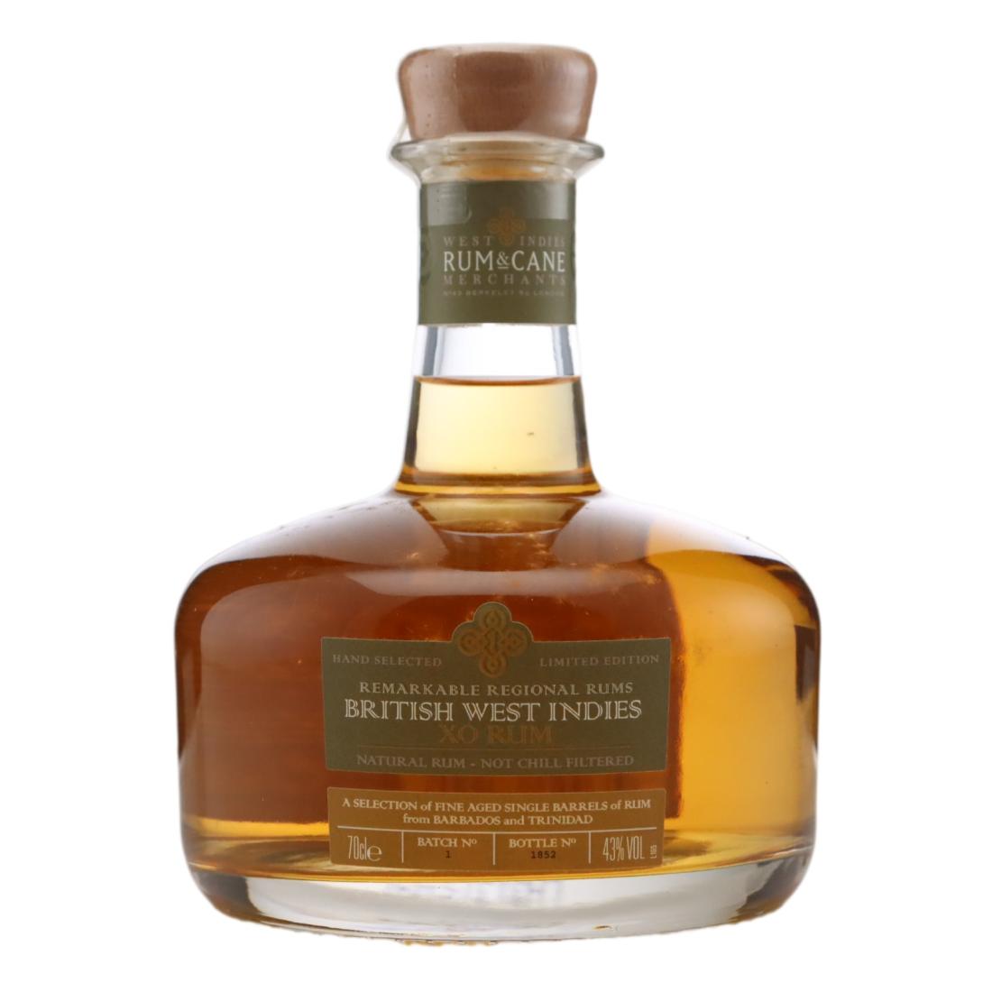 British West Indies Rum XO West Indies Rum & Cane Merchants Batch #1