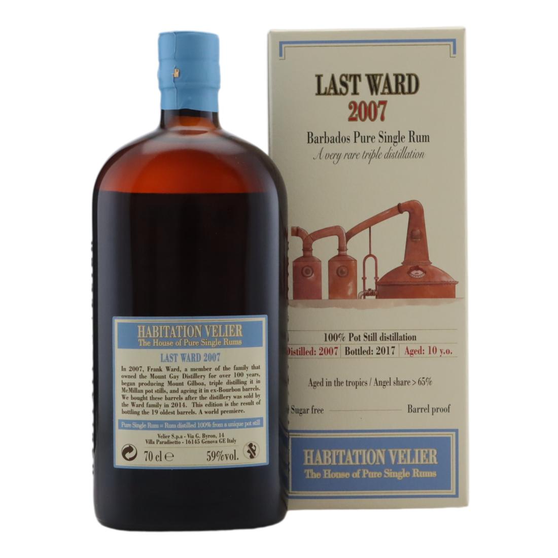 Last Ward 2007 Habitation Velier 10 Year Old