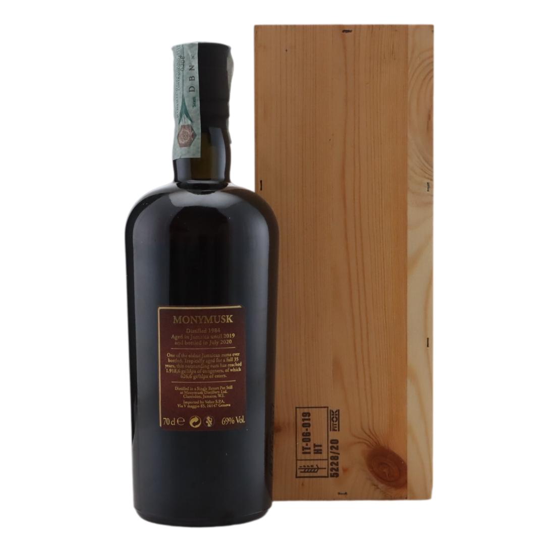 Monymusk MMW 1984 Rum Sapiens 35 Year Old