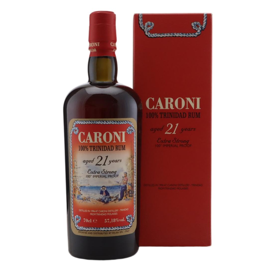 Caroni 1996 100% Trinidad Rum 21 Year Old