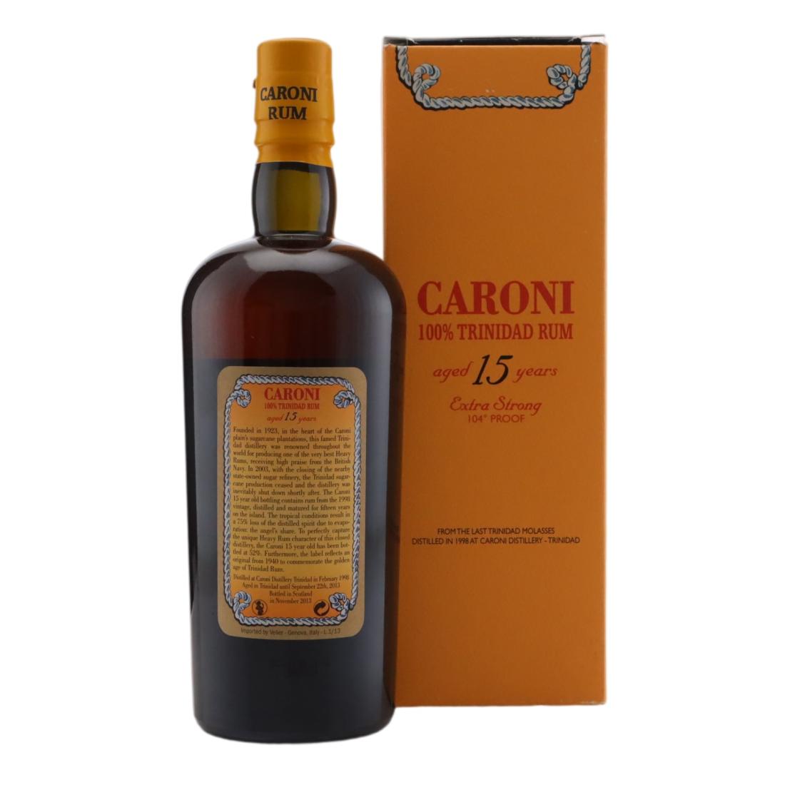 Caroni 1998 100% Trinidad Rum 15 Year Old