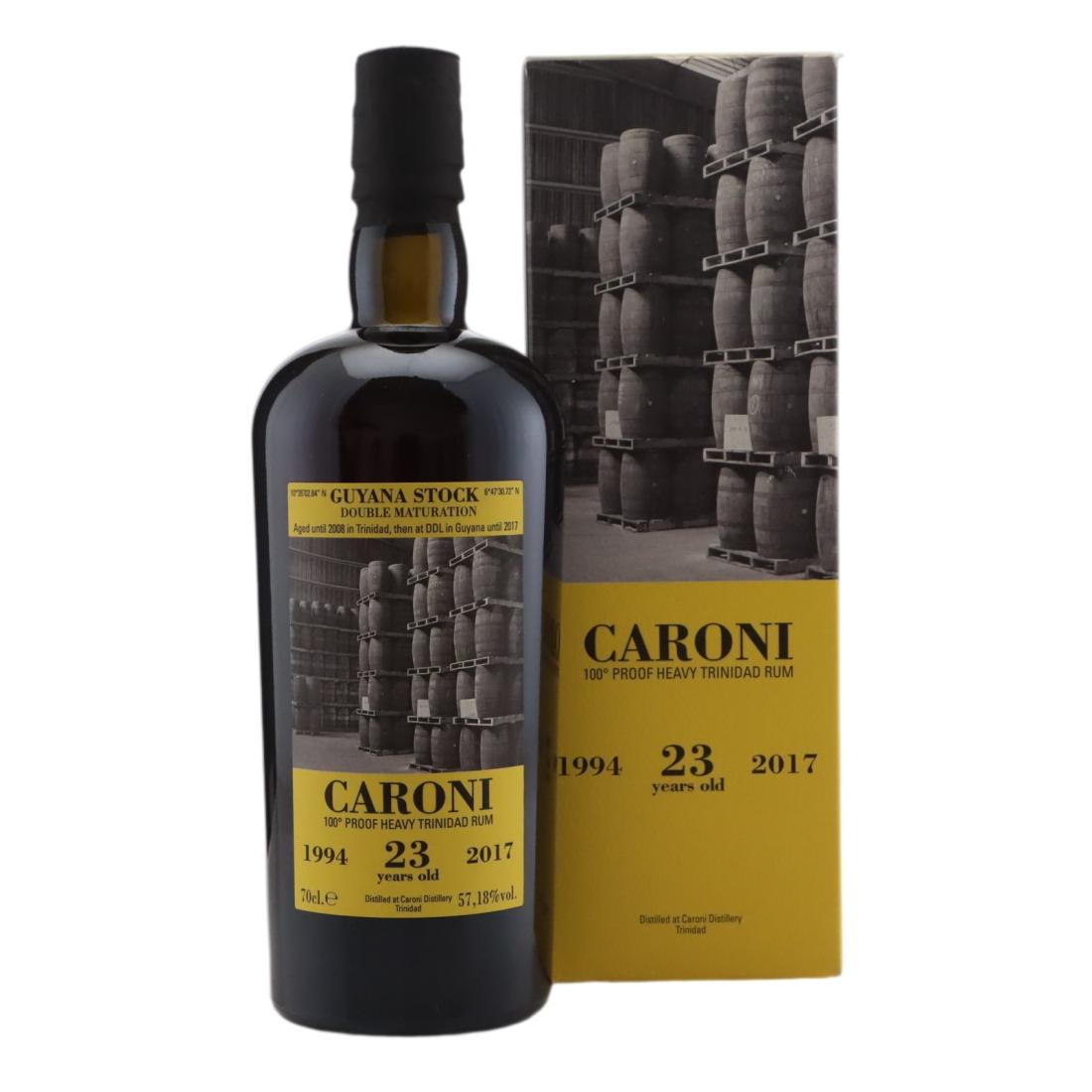 Caroni 1994 100° Proof 23 Year Old Heavy - Guyana Stock