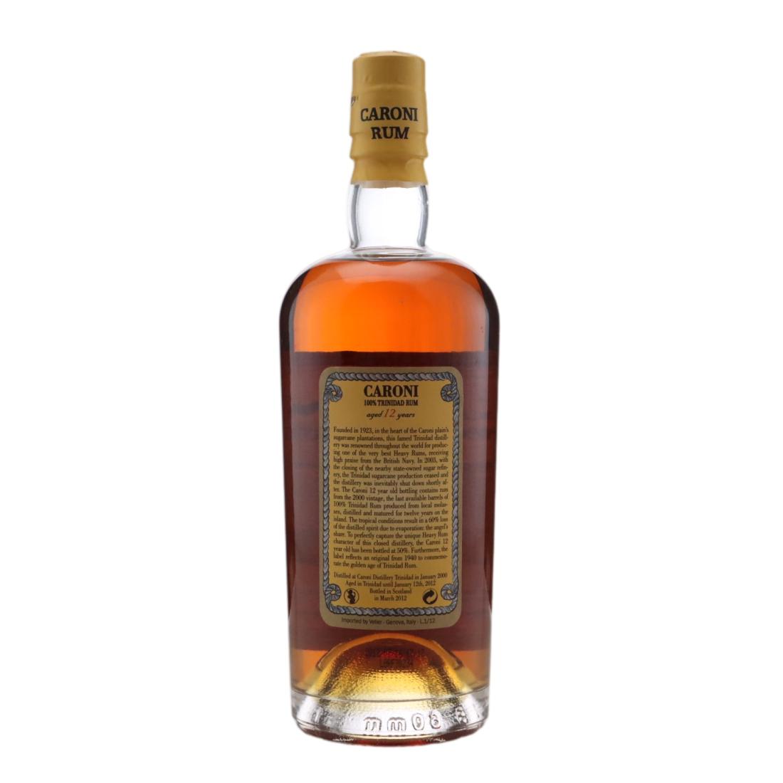 Caroni 2000 100% Trinidad Rum 12 Year Old