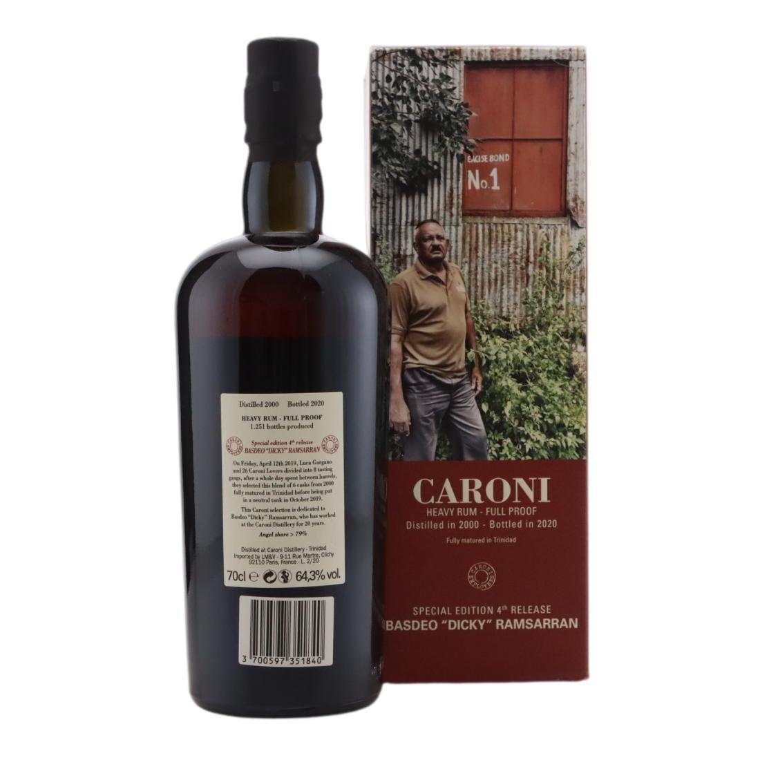 Caroni 2000 Full Proof Heavy Sample - Basdeo "Dicky" Ramsarran