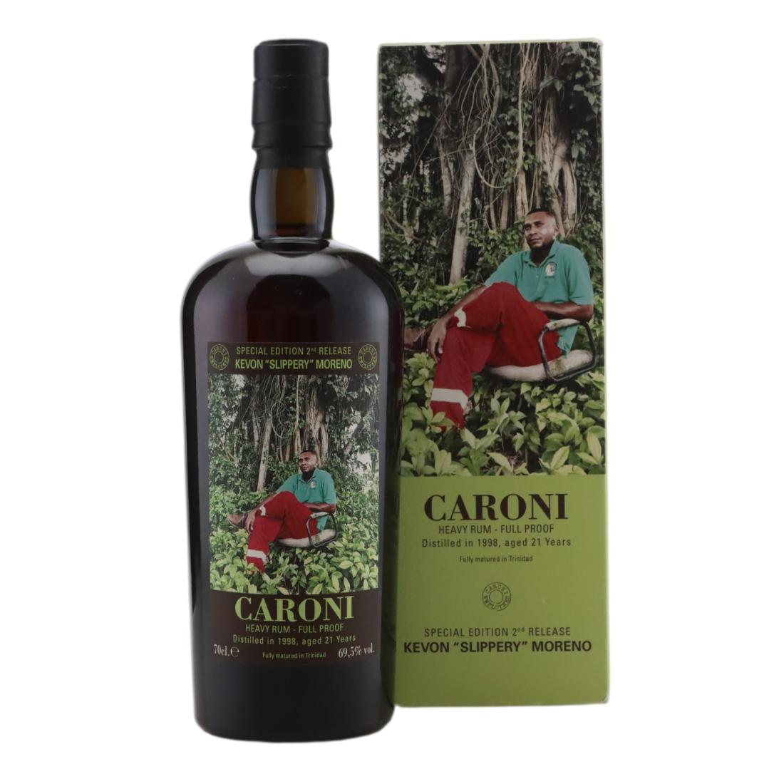 Caroni 1998 Full Proof 21 Year Old Heavy - Kevon 'Slippery' Moreno