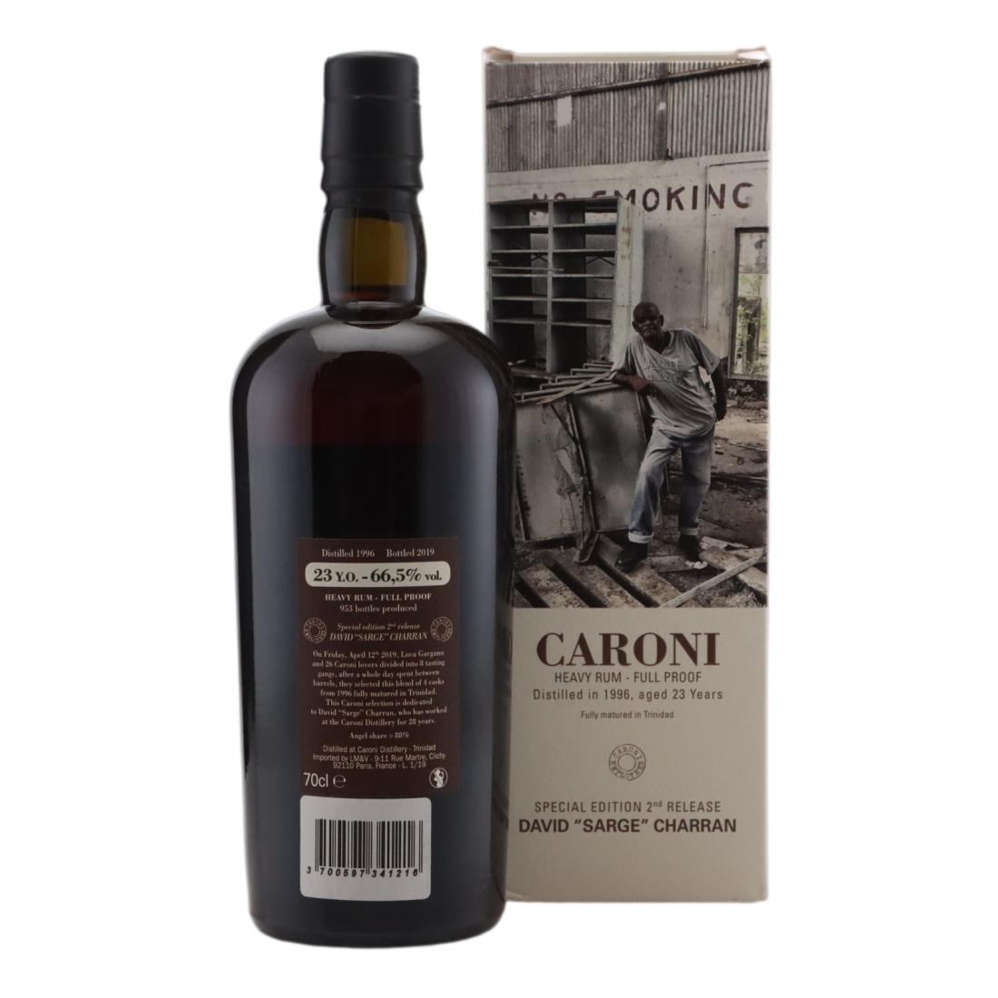 Caroni 1996 Full Proof 23 Year Old Heavy - David 'Sarge' Charran