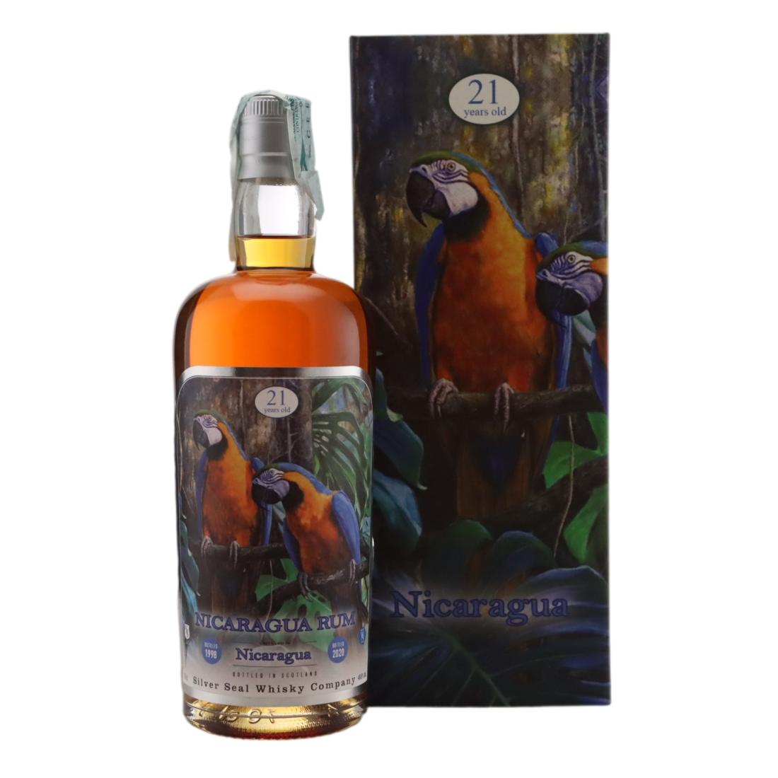 Nicaragua Rum 1998 Silver Seal 21 Year Old