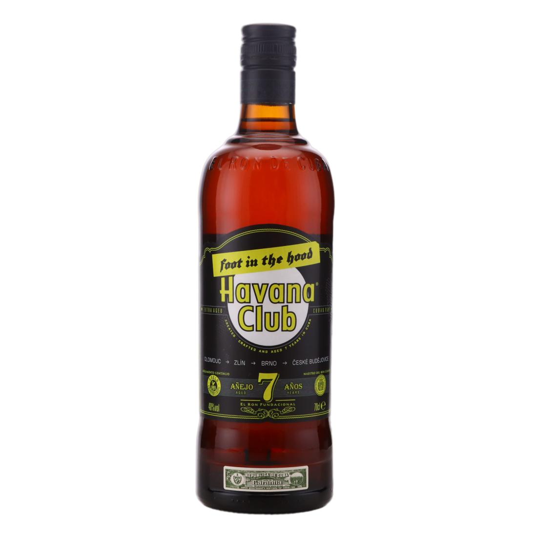 Havana Club 7 Year Old Foot in the Hood