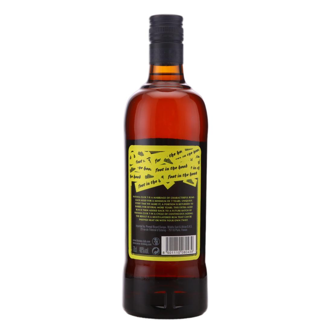 Havana Club 7 Year Old Foot in the Hood