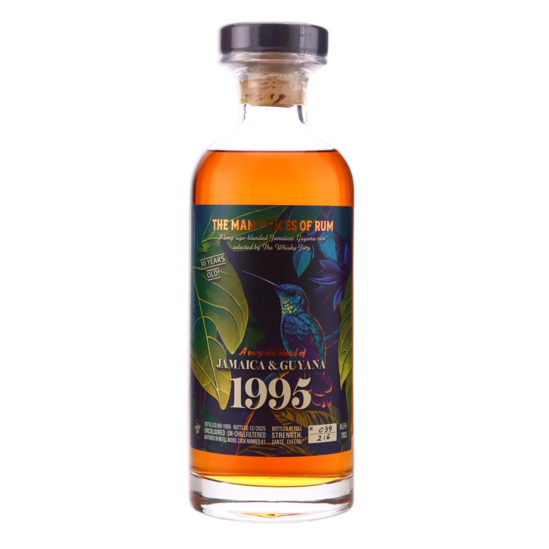 Jamaica & Guyana 1995 The Many Faces of Rum 30 Year Old