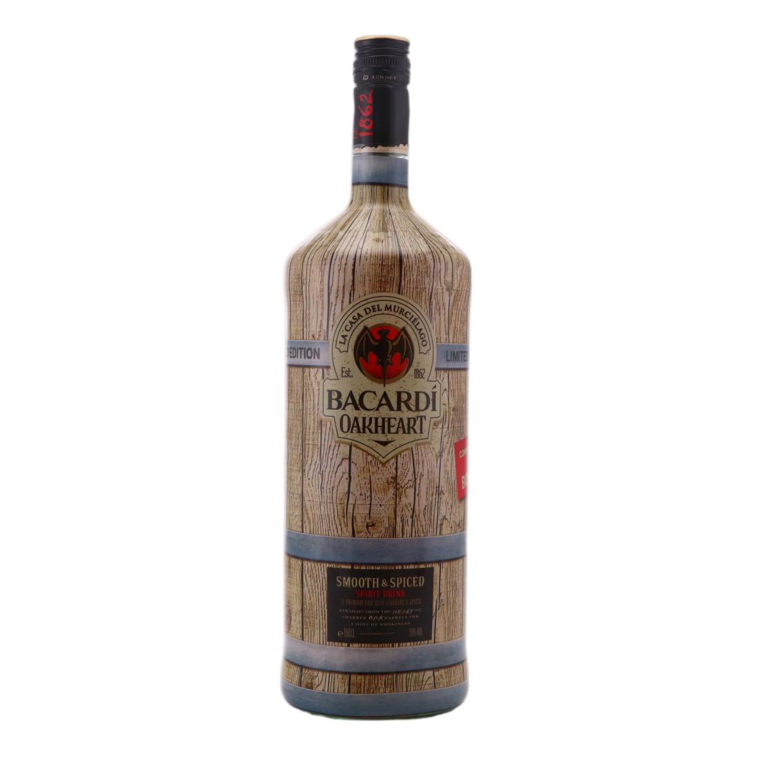 Bacardi Oakheart 1.5 Litre