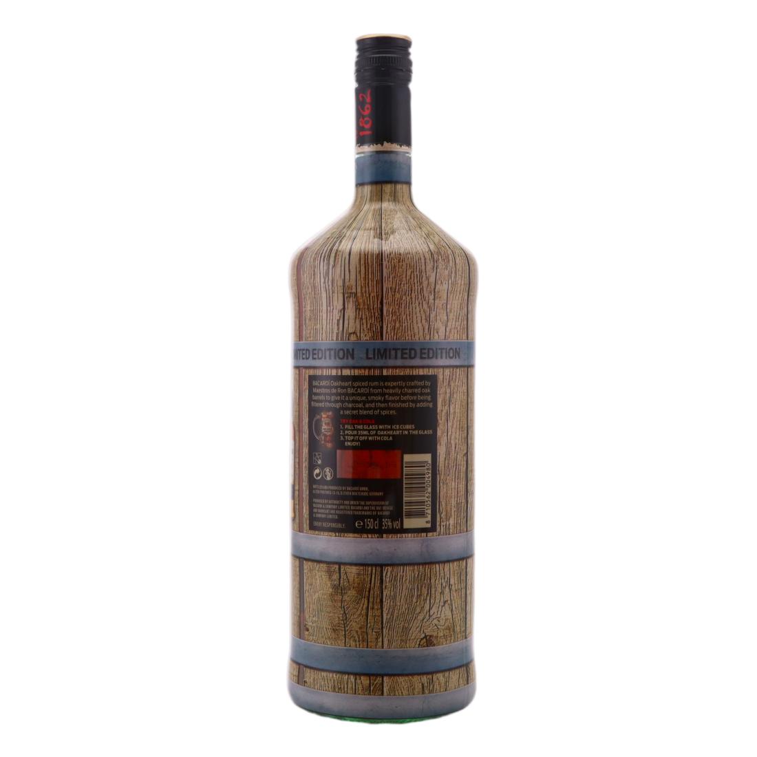 Bacardi Oakheart 1.5 Litre