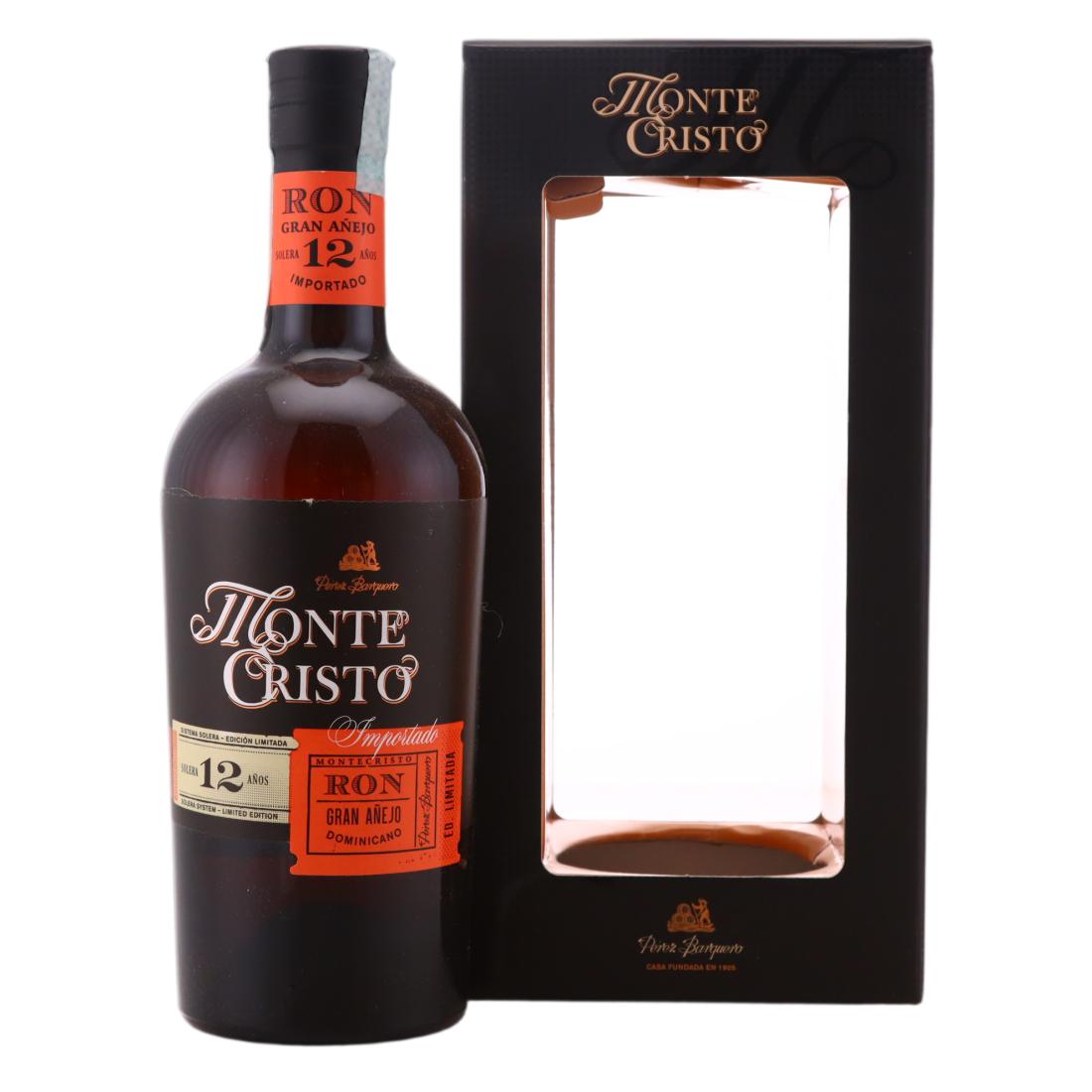 Ron Monte Cristo 12 Year Old Gran Añejo