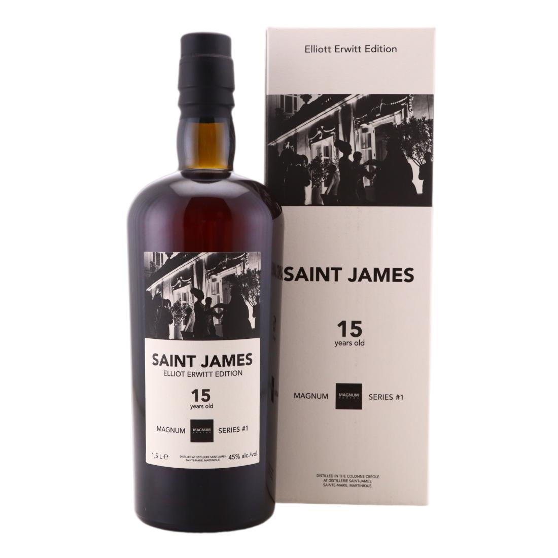 Saint James 2006 Elliot Erwitt Edition 15 Year Old Magnum Series #1 1.5-Litre