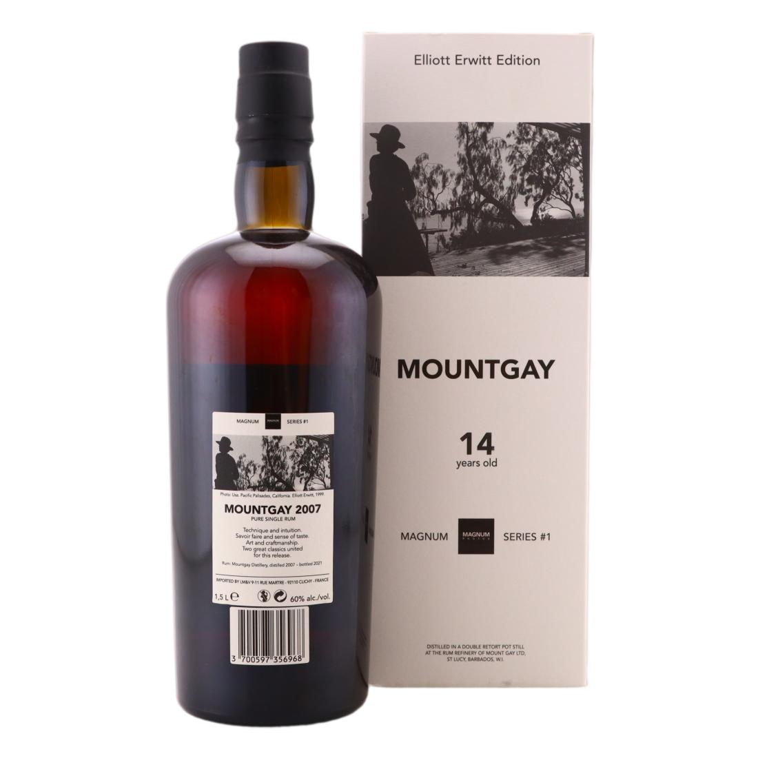 Mount Gay 2007 Elliot Erwitt Edition 14 Year Old Magnum Series #1 1.5-Litre