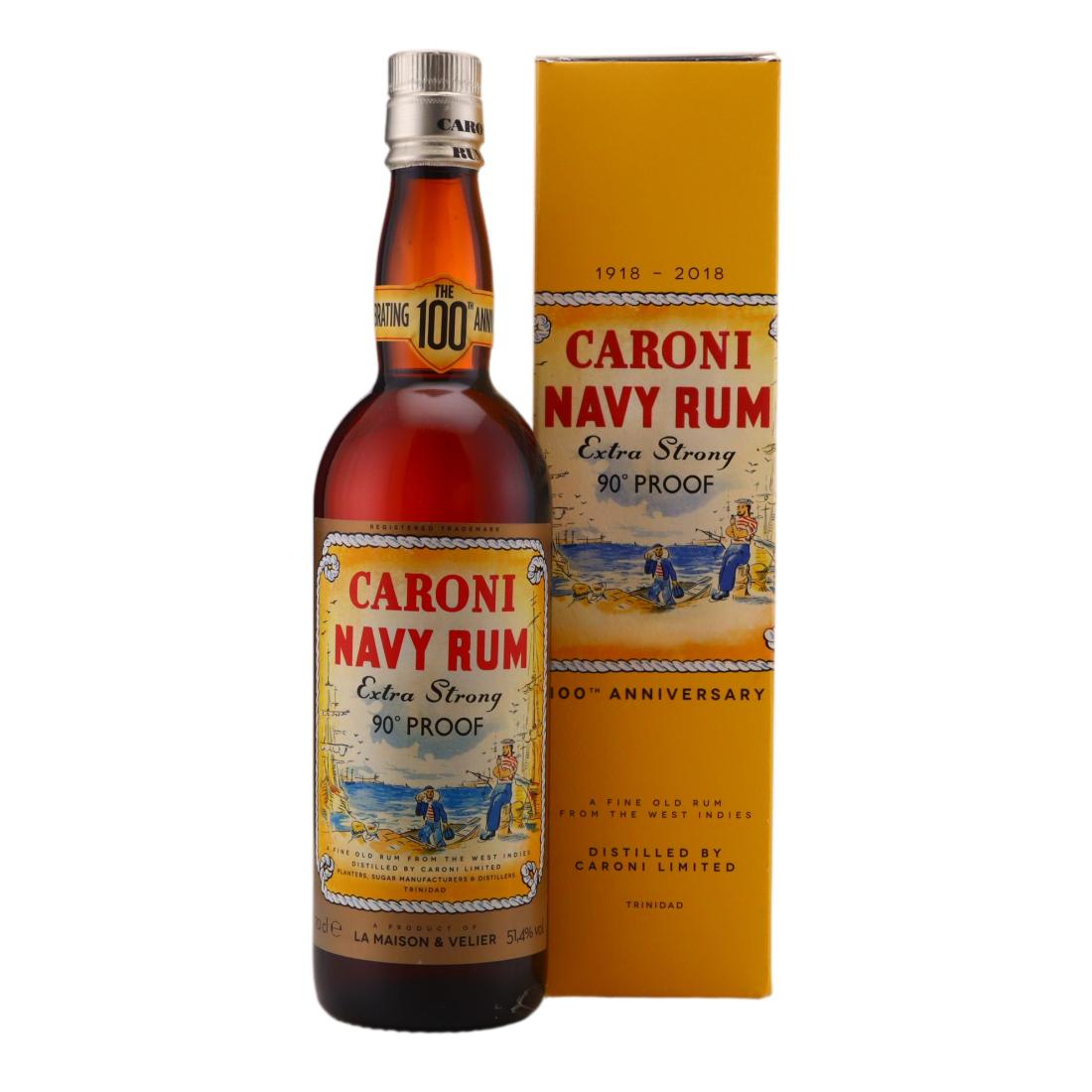 Caroni Navy Rum Extra Strong - Celebrating the 100th Anniversary